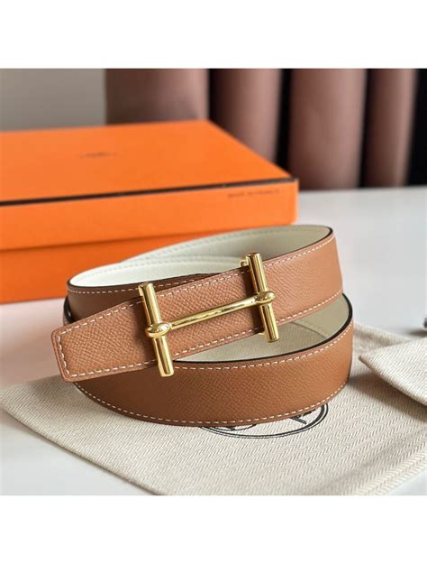 h dancre belt hermes|HERMES Epsom 32mm H d'Ancre Belt 90 36 Gold White.